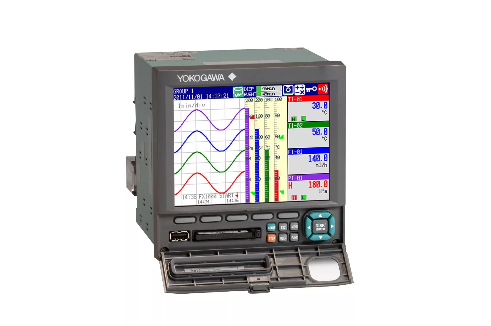 Регистратор давления. Самописец Yokogawa. Регистратор давления безбумажный. Безбумажный самописец якогава. Регистратор Yokogawa.