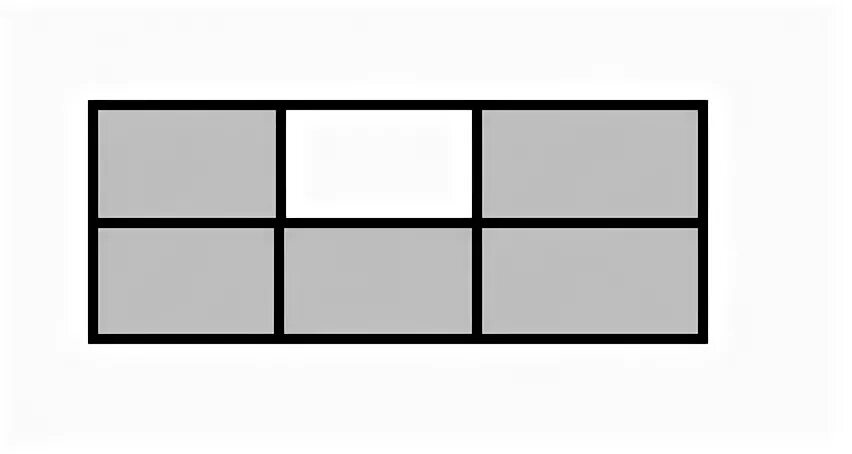Прямоугольник 6 на 4