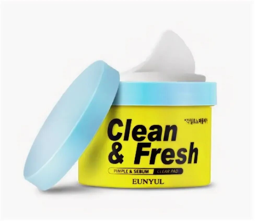 Очищающие подушечки с кислотами Eunyul clean & Fresh Pimple & Sebum Clear Pad. Clean Fresh корейская. Clean Fresh крем для лица. Очищающие дички clean Frash.