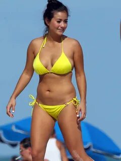 Catherine Giudici Bikini Candids on Miami Beach. 
