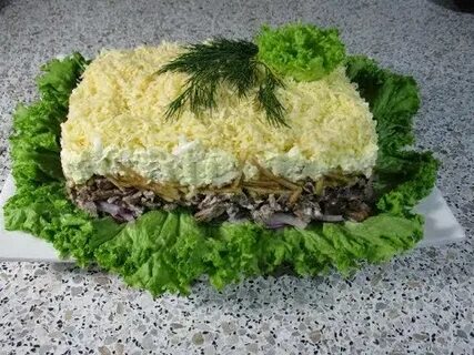 Салат грезы с говядиной