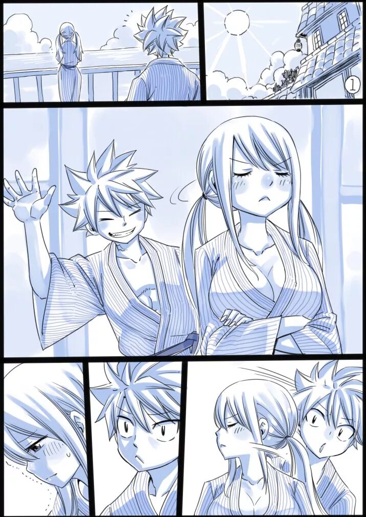 Фейри тейл нацу и люси поцелуй. Fairy tail comics. Хвост феи фан комиксы. Он принц драконов она принцесса волшебников комикс хвост феи. Хвост феи налю 18.