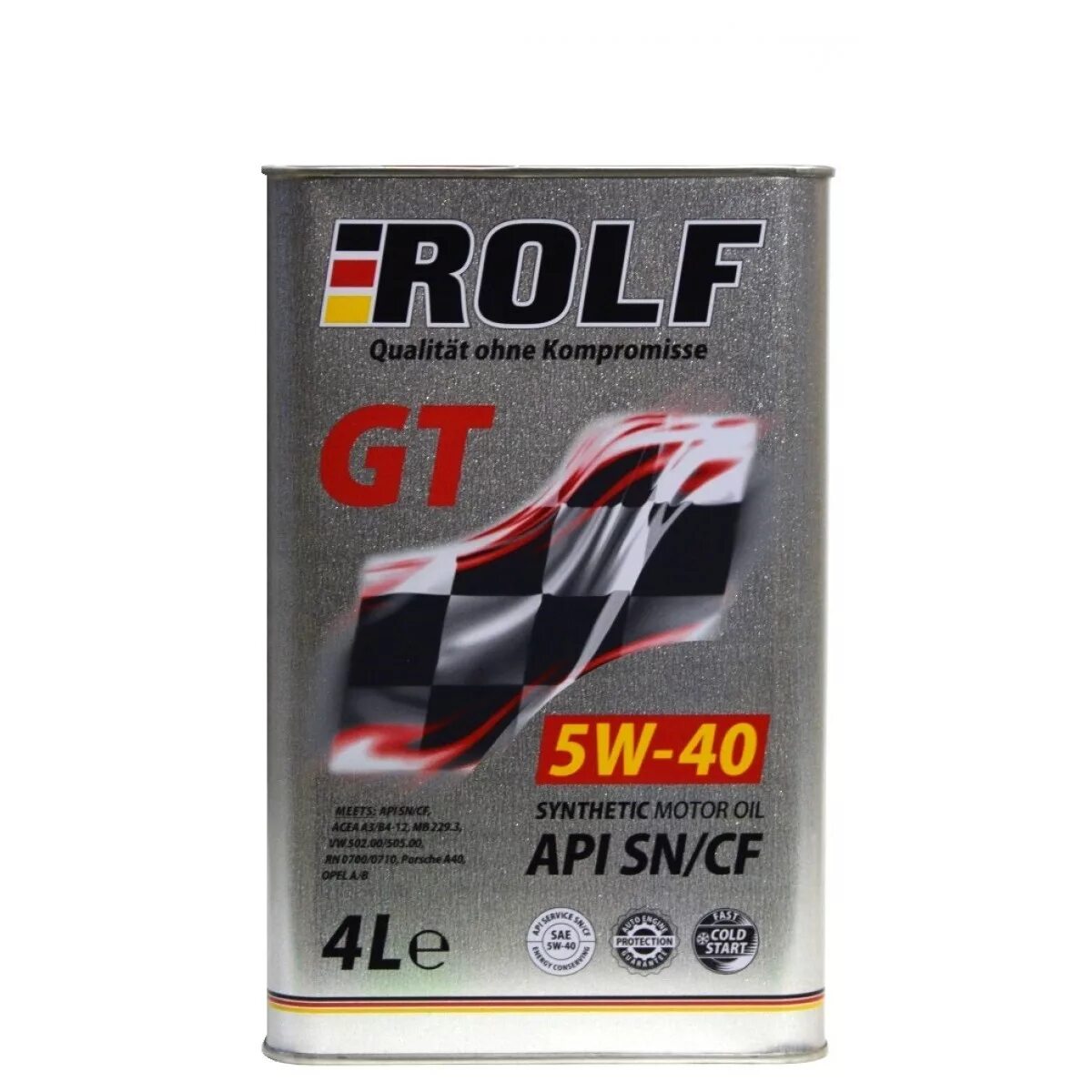 Масло рольф отзывы владельцев. Rolf gt SAE 5w-40 API SN/CF Sint 4л. Rolf 5w40 gt 4л артикул. Rolf 5w40 fully Synthetic. Моторное масло Rolf gt SAE 5w-40 4л синтетическое.