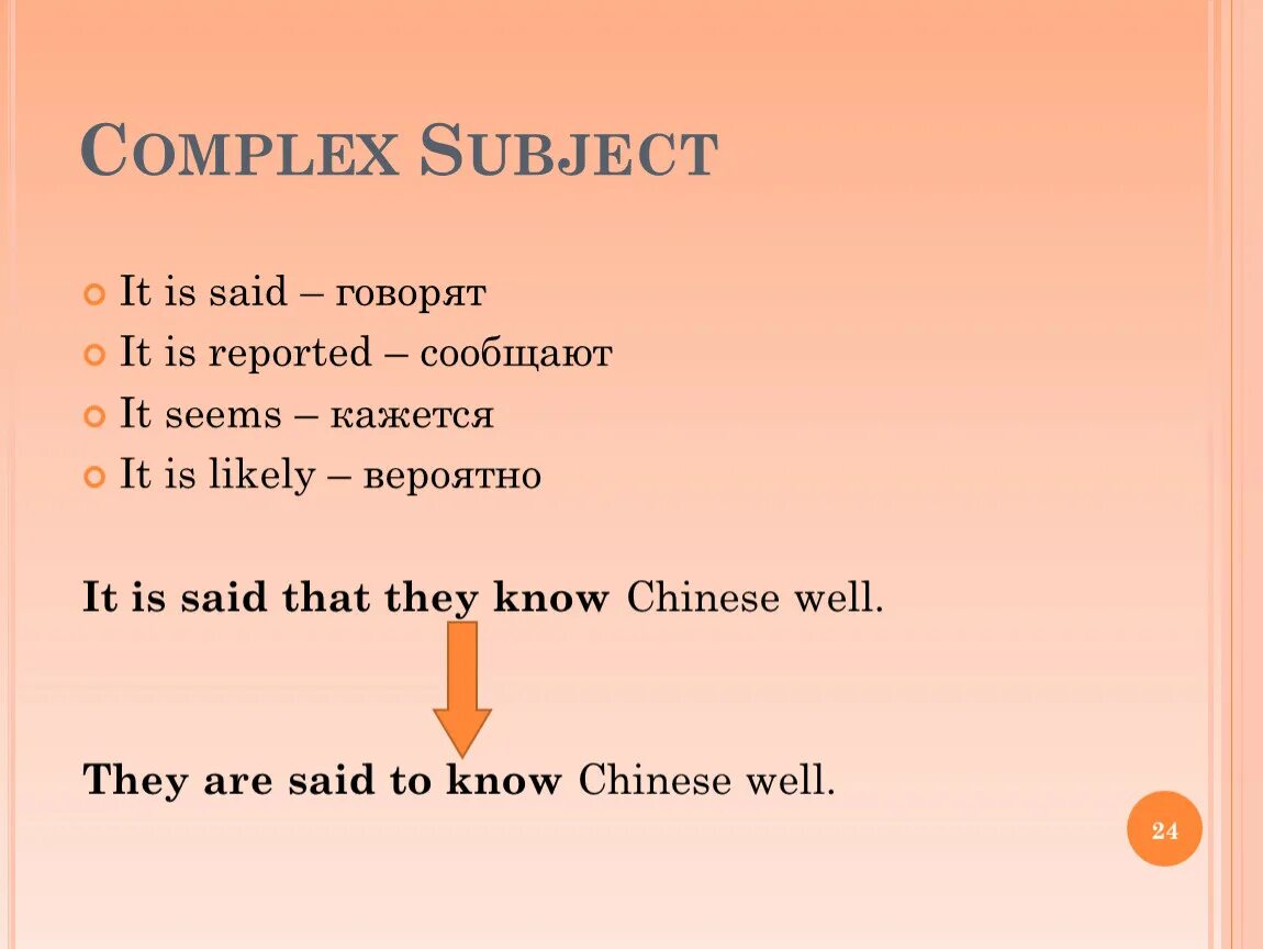 Complex subject в английском. Complex subject в английском языке правило. Complex subject правило. Сложное подлежащее в английском примеры.