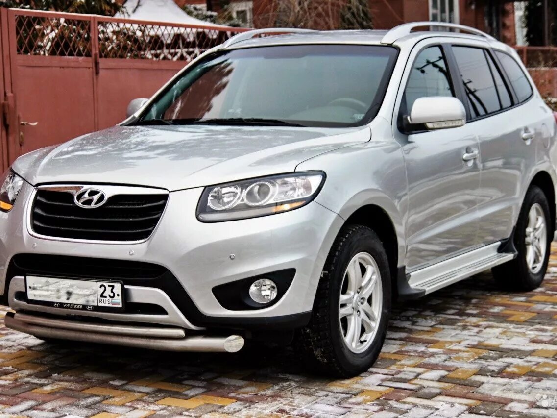 Хендай санта фе дизель полный привод. Hyundai Santa Fe 2010 2.2. Хендай Санта Фе 2010. Хендай Санта Фе 2010 Рестайлинг. Hyundai Santa Fe II Рестайлинг, 2010.