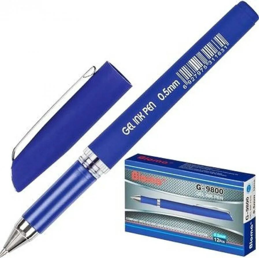 Ручка Attache Stream 0.5 синяя. Ручка гелевая Attache Stream синяя (толщина линии 0.5 мм) арт. 258072. Ручка гелевая g9800. Blue 887682 ручка гелевая.