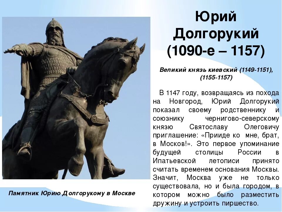 Какой город был основан юрием долгоруким. Памятник Юрию Долгорукому в Москве окружающий мир 2 класс. Памятник князю Юрию Долгорукому в Москве 2 класс. Памятник Юрия Долгорукова история. Памятник Юрию Долгорукому в Москве небольшой рассказ.