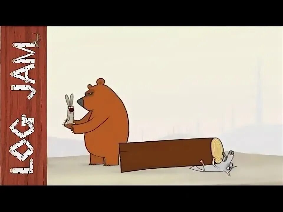 Log jam. Log jam