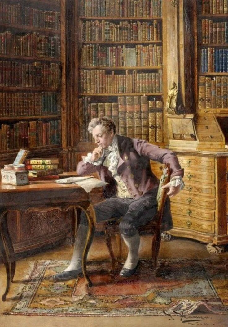 Библиотеки читать литературу. Иоганн Хамза (1850-1927) джентльмен. Йоханн Хамза (Johann Hamza),1850-1927. Художник Johann Hamza (Austrian, 1850-1927). Чтение в живописи.