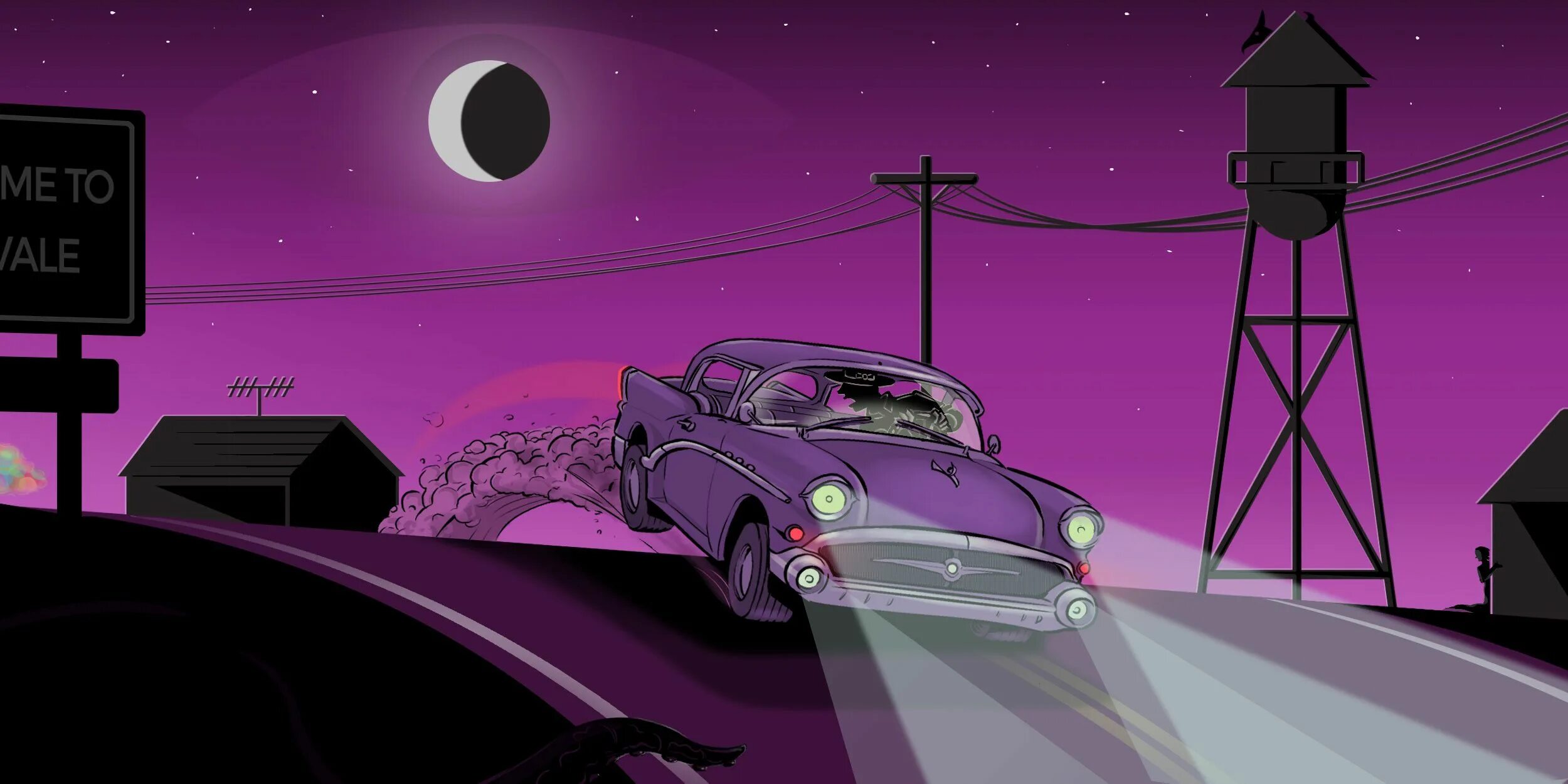 Welcome to night vale. Night vale wallpaper. Welcome to the night. Welcome to the night. Welcome to night.