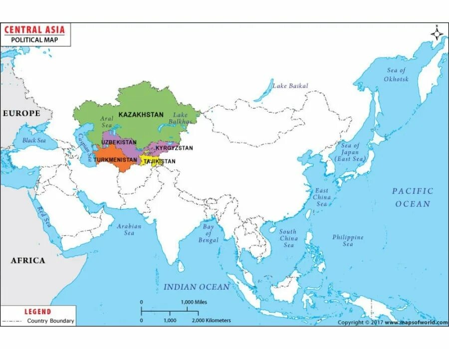 Центральная Азия Map. Страны центральной Азии на карте. Границы центральной Азии. Политическая карта средней Азии. Middle asia