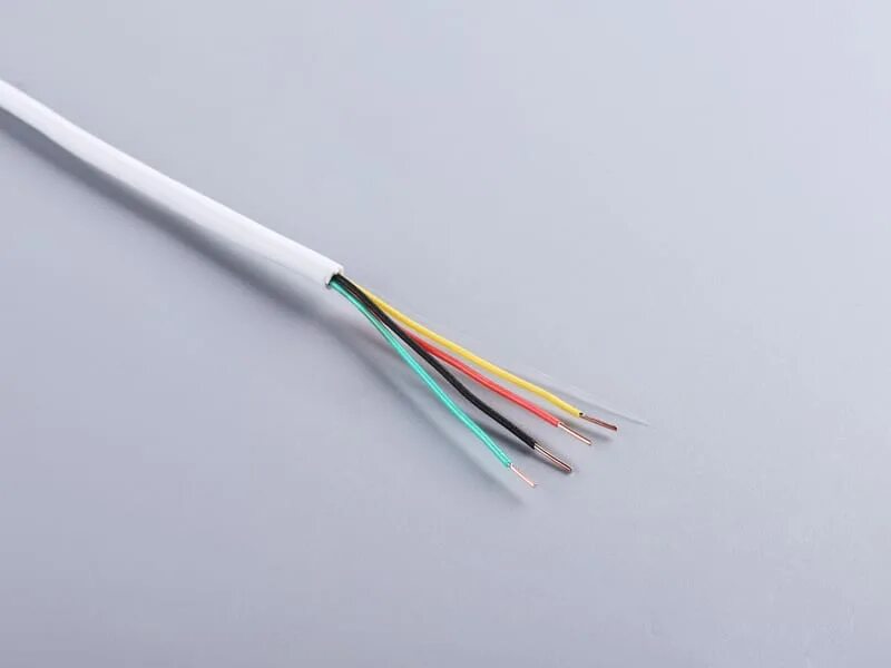 Какой провод для сигнализации. Кабель многожильный cat 5. сигнальный кабель пятижильный неэкранированный. провод для сигнализации. белый многожильный кабель.