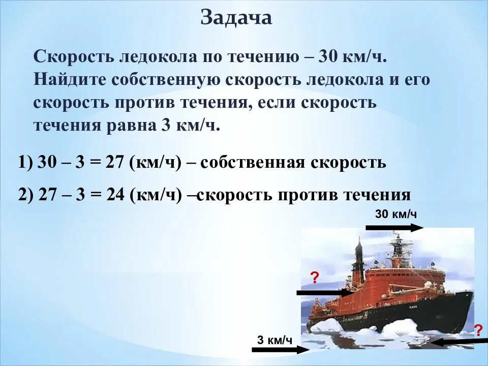 Задача ледоколов