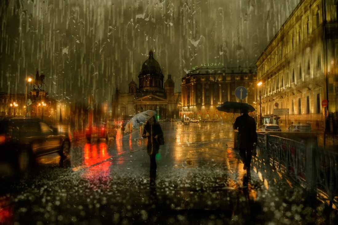 Rain town