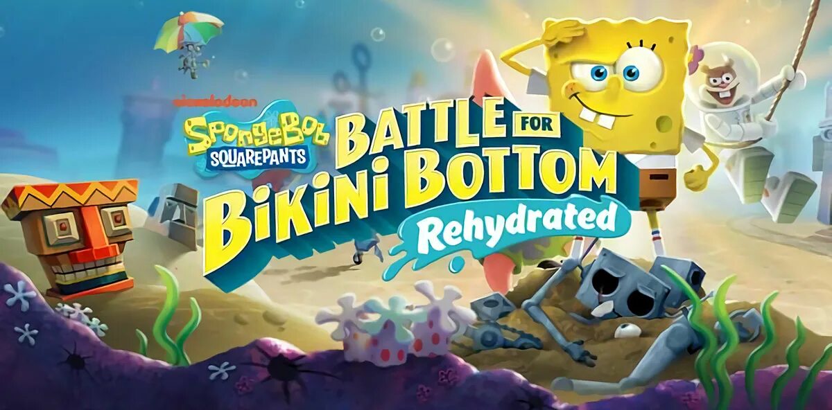 Spongebob squarepants rehydrated. Игра spongebob squarepants battle for bikini bottom. игра губка боб battle for bikini bottom rehydrated. spongebob squarepants: battle for bikini bottom – rehydrated (2025). spongebob squarepants: battle for bikini bottom игра обложка.