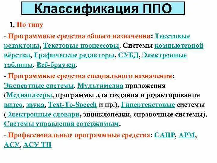 К ппо общего назначения относятся программы. Классификация ппо. классификация прикладного программного обеспечения. ппо общего назначения. схема классификация ппо профессионального назначения.