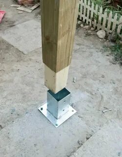 Как закрепить опоры