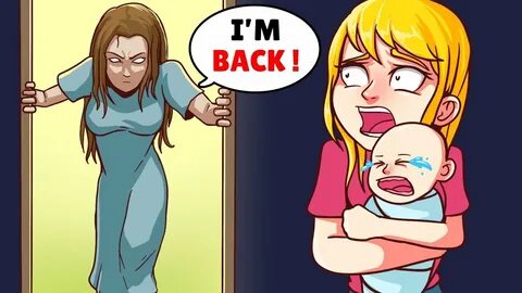 Mom wake up son