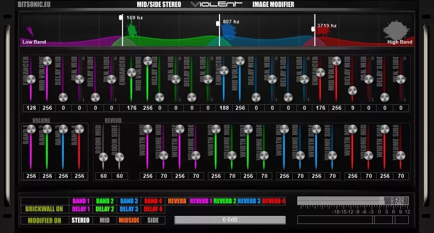 Сайты с качество звука. VST 32 полосный эквалайзер. Стерео расширитель VST. Mid Side. Mid/Side stereo.