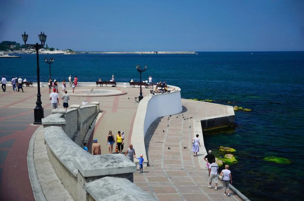 Приморский бульвар город