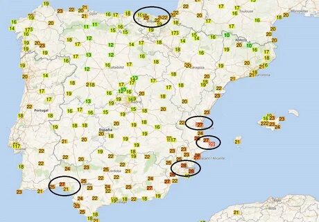 Погода в испании на 10 дней