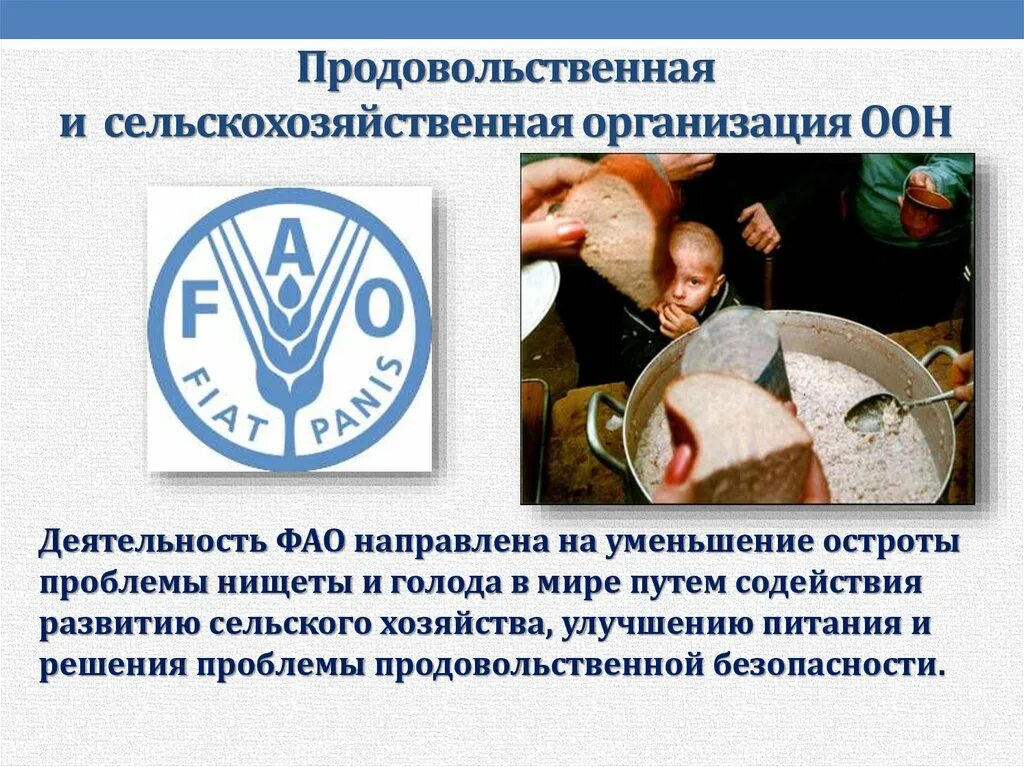 Оон решило проблему. Продовольственная и сельскохозяйственная организация. продовольственная и сельскохозяйственная организация оон. в продовольственной организации оон. фао деятельность.