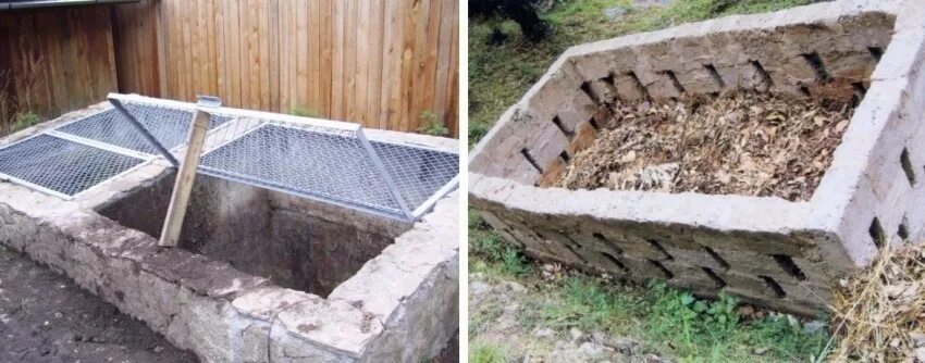 Содержание компостной ямы ежедневно присыпается слоем земли