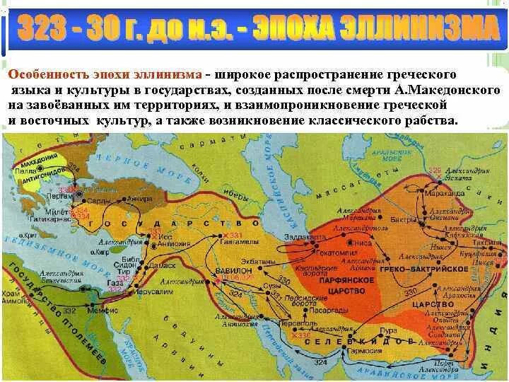 Государства после македонского. Эллинистический период карта. Эпоха эллинизма карта.