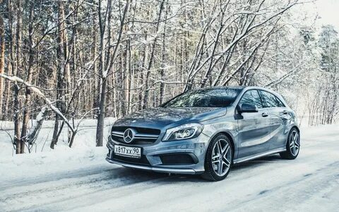 Зимний mercedes