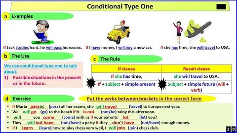 Conditionals types 1 3