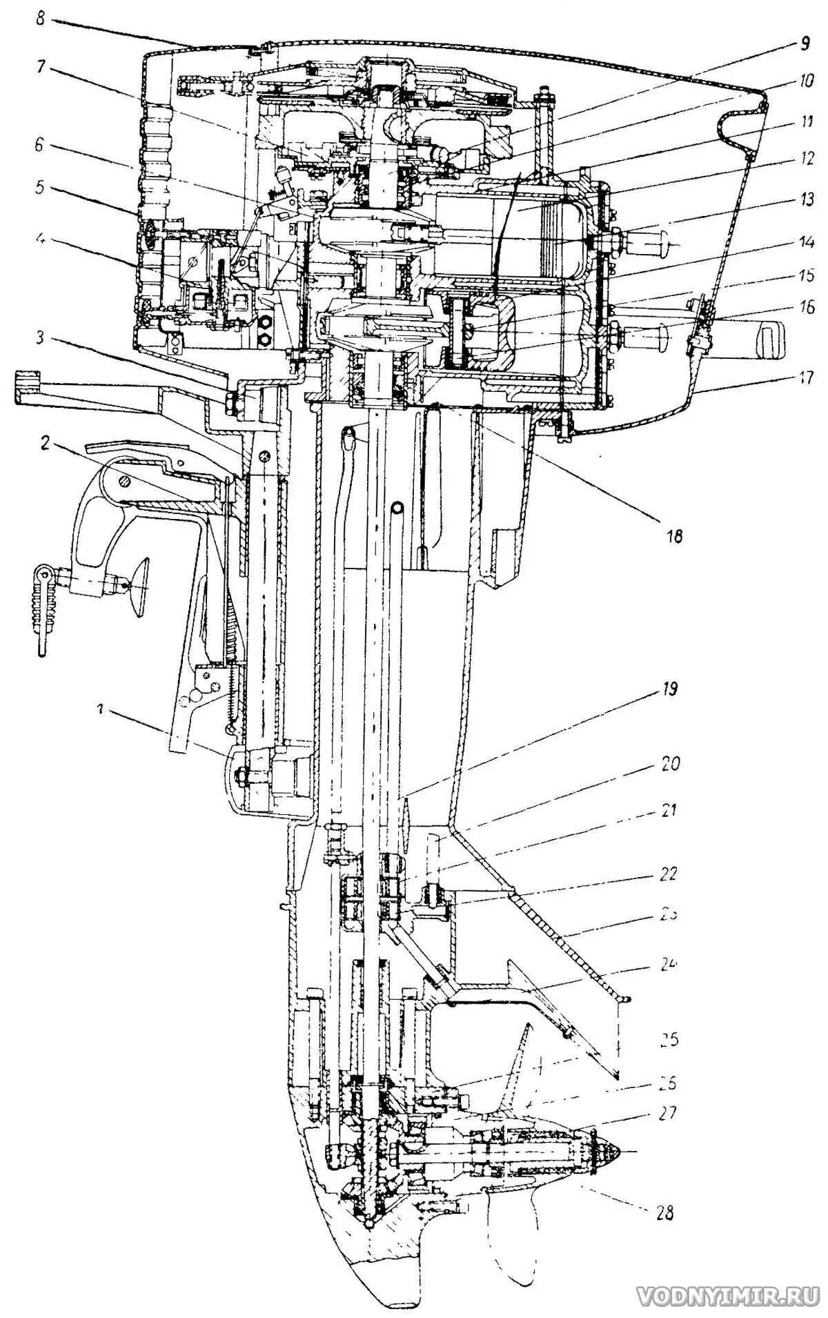 Лодочный мотор москва 9.8. Лодочный мотор Вихрь 20 чертежи. Схема редуктора лодочного мотора Тохатсу 9.8. Лодочный мотор Вихрь 25 чертеж. Редуктор на Лодочный мотор Тохатсу 9.8.