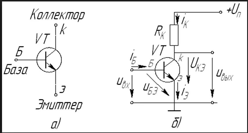 Общая база коллекторов. Транзистор на схеме база эмиттер коллектор. Транзистор схема коллектор эмиттер. Резистор коллектор-база для биполярного транзистора. Схема с общим эмиттером и общим коллектором.