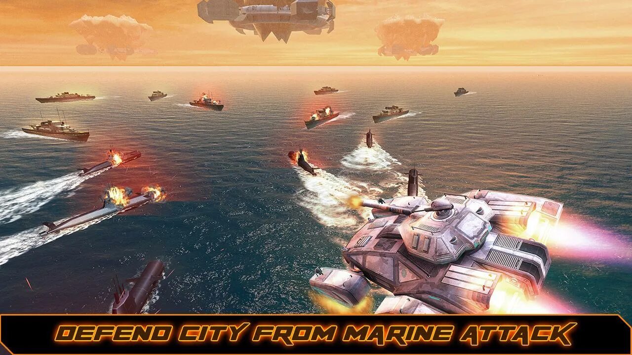 Flying tank