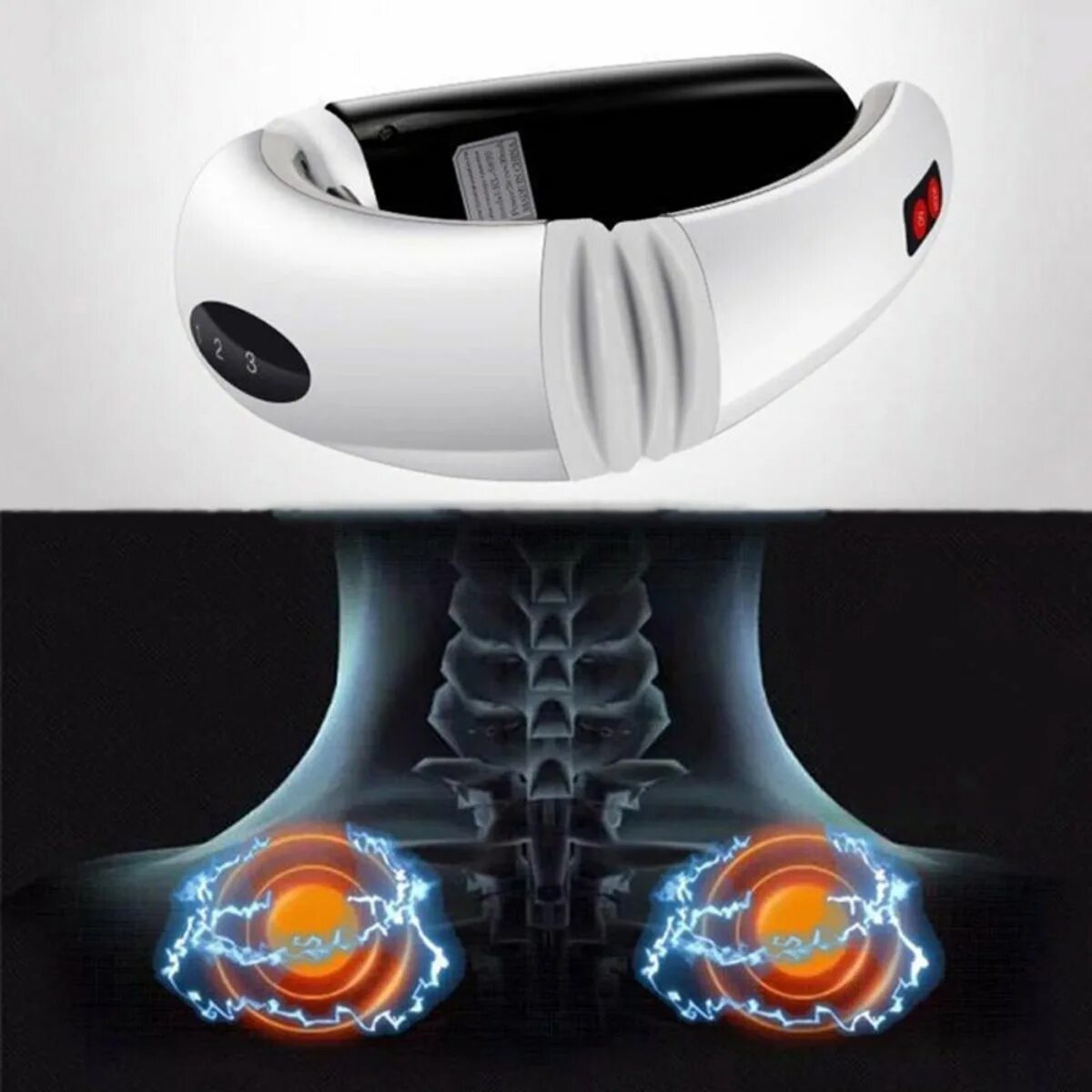 Электростимулятор массажер для шеи cervical vertebra Neck Massager. Электрический импульсный массажер для шеи cervical vertebra Physiotherapy instrument my-518. Массажер импульсный для шеи Intelligent cervical massage instrument KS-996-2c. Массажер многофункциональный "Relax Trinity". Массажер для шеи smart