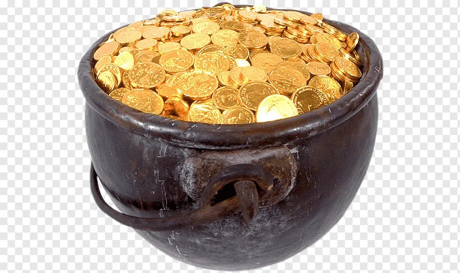 горшочек с золотом. горшок с монетами. горшочек с монетами. горшочек с золотом. горшочек с деньгами.