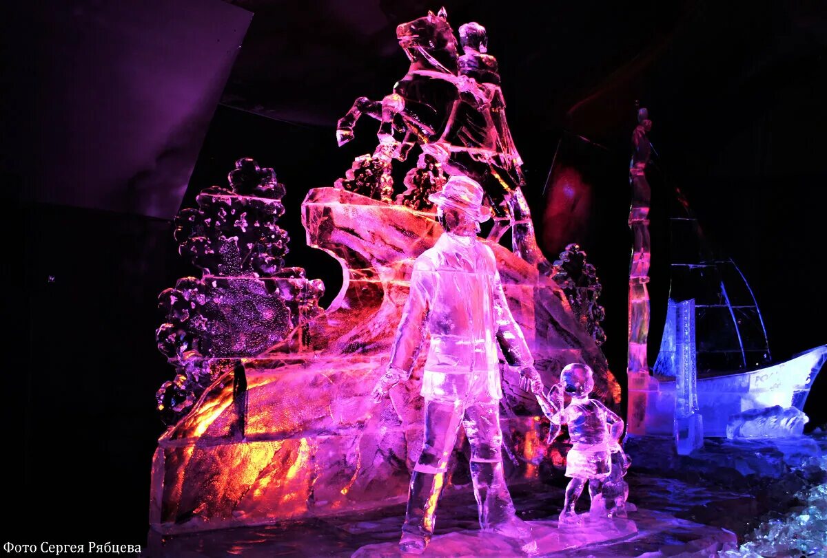 Фестиваль ледовых скульптур кроншлед. Кроншлед 2023. Кроншлёд фестиваль ледовых скульптур в Кронштадте. Выставка ледовых скульптур.