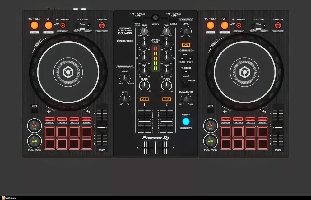 Pioneer DDJ-400. Pioneer DDJ-400 Pioneer DDJ-400. Диджейский пульт Pioneer DDJ-400. Пульт DJ Pioneer 400. Pioneer ddj 400 размеры