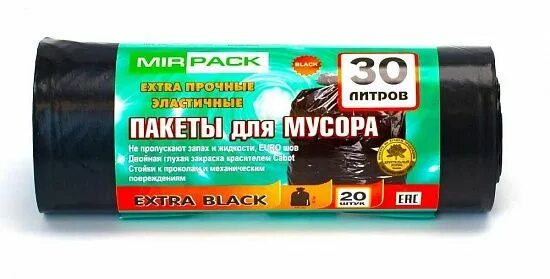 Сколько пакетов в упаковке. Пакет мусорный 30лит 30шт (Экстра) 6мкм. Amigo мусорные мешки 30 мкм 60 литров.