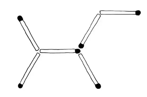 Переложи палочки. Переложить 2 спички чтобы. Переложи две палочки так чтобы получилось два квадрата. Головоломки из спичек. Переложи одну палочку.
