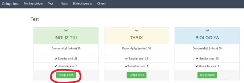 Maktab uz login parol. Akademik litseylarga kirish testlari pdf.