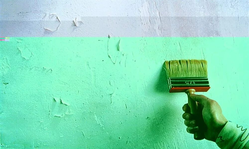 Покраска штукатурки краской. Покраска стен. Подготовка поверхности под покраску. Окрашивание поверхности стен. Плохая покраска стен.