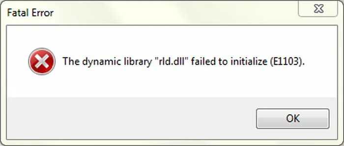 Initialized library failed. Failed to load Library. Ошибка the Dynamic Library RLD . Dll. Ошибка the Dynamic Library RLD dll failed to load please confirm. RLD Формат.