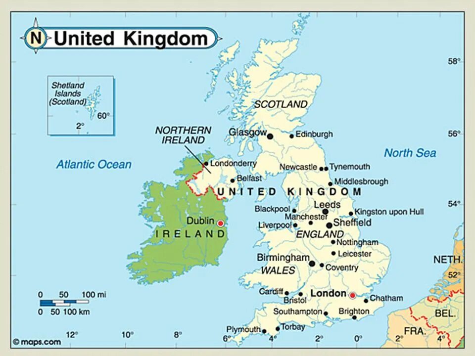 Great britain and northern island. Карта the uk of great Britain and Northern Ireland. Остров Великобритания на карте. Политическая карта Великобритании на англ. Карта Великобритании на английском языке с городами.