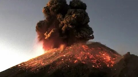Самые крупные извержения вулканов в истории