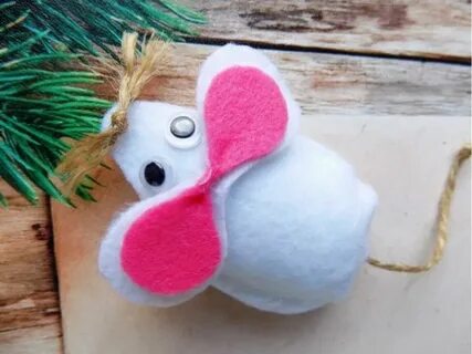 Елочная игрушка своими руками символ