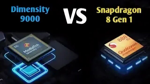 Dimensity 9000 vs snapdragon