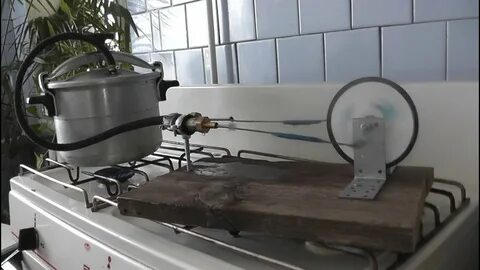 Простейший паровой двигатель