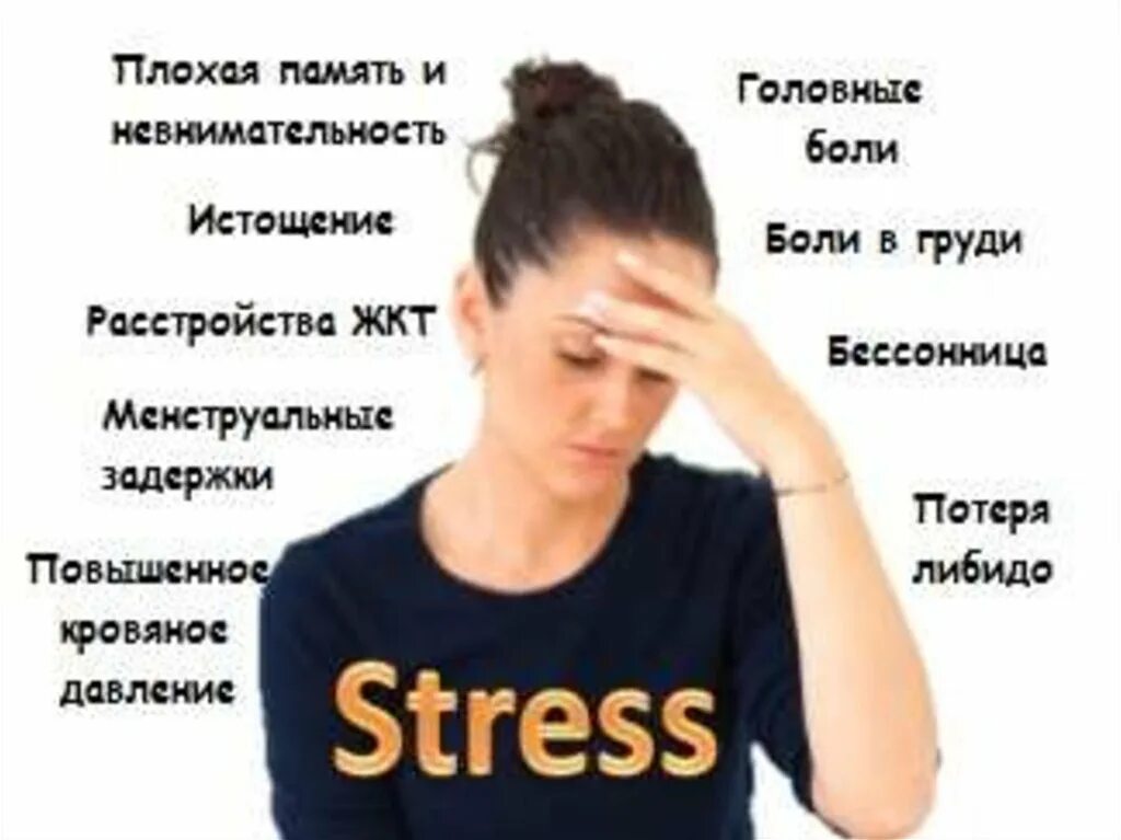 Заболевания от стресса