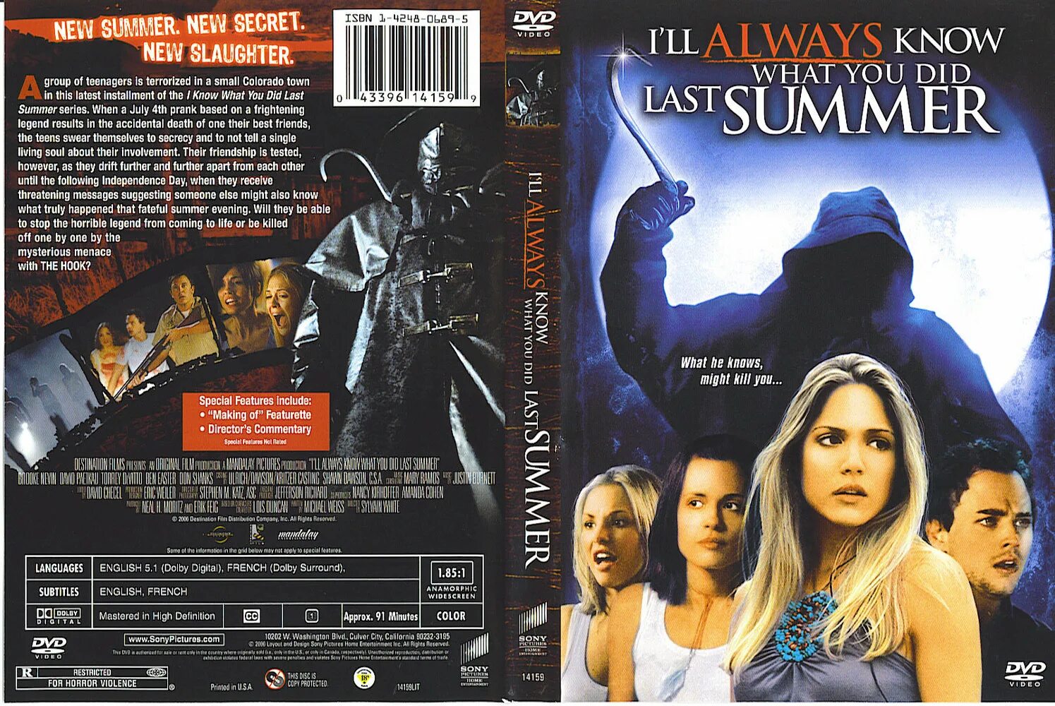 Where did last summer. I&#039;ll always know what you did last summer. i still know what you did last summer dvd. i did last summer. i know what you did.