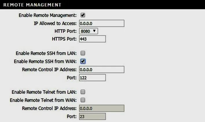 Dir 615 удаленное управление. Enable remote